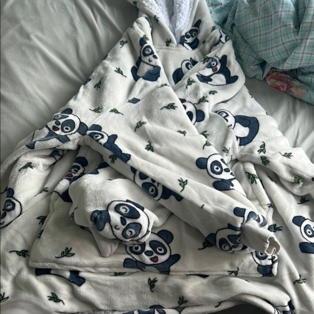 Panda Oodie PJs - Picture 3 of 4